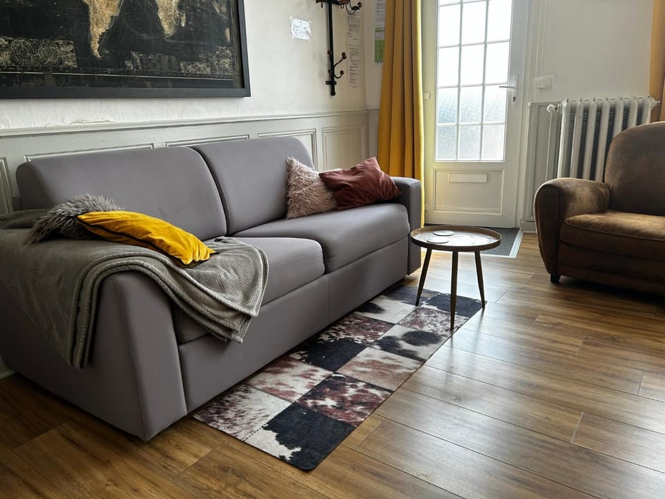 LE WELCOME vue port appartement plain pied Apartment in Normandy