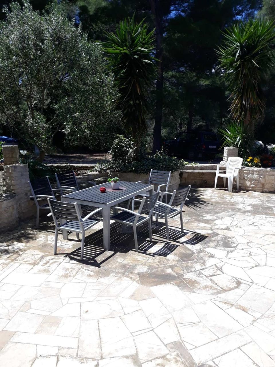 Patio, Living room, Seating area