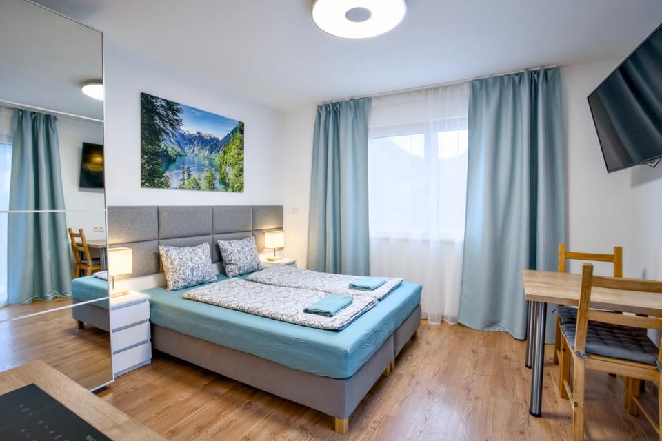 Bed, TV and multimedia, Living room, Photo of the whole room, Seating area, Dining area, Bedroom, wardrobe