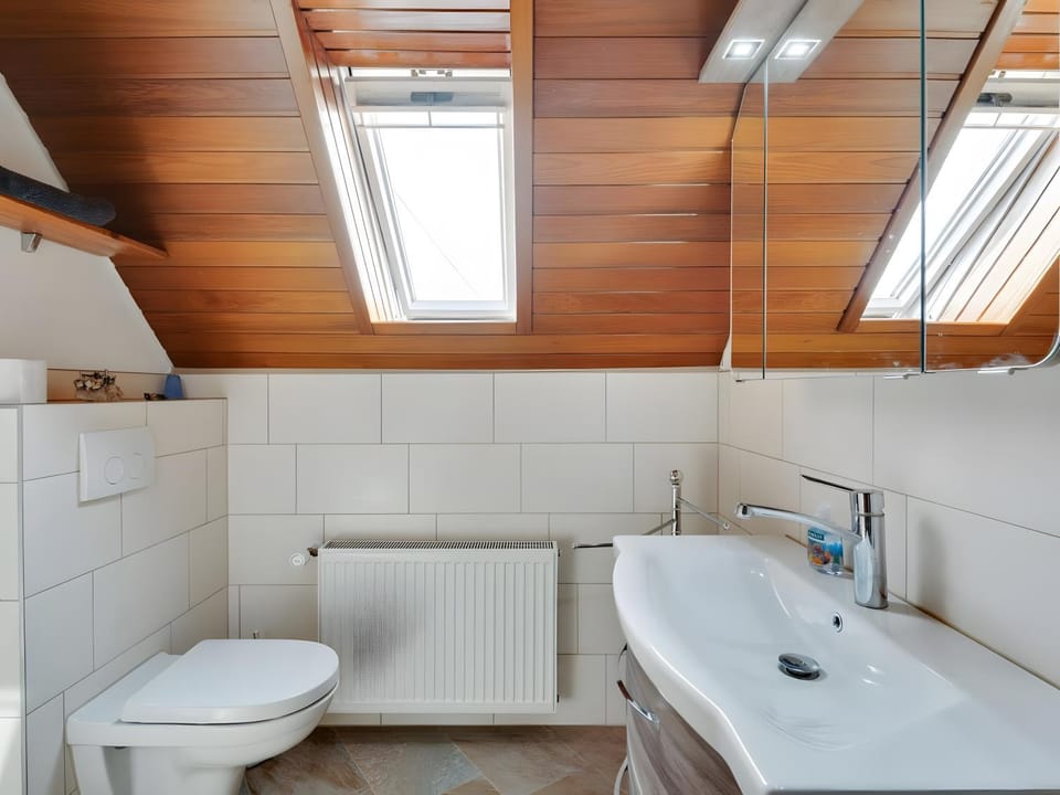 Bathroom, Living room