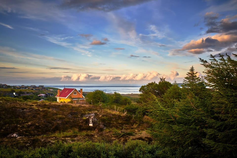 Property building, Natural landscape, Sea view