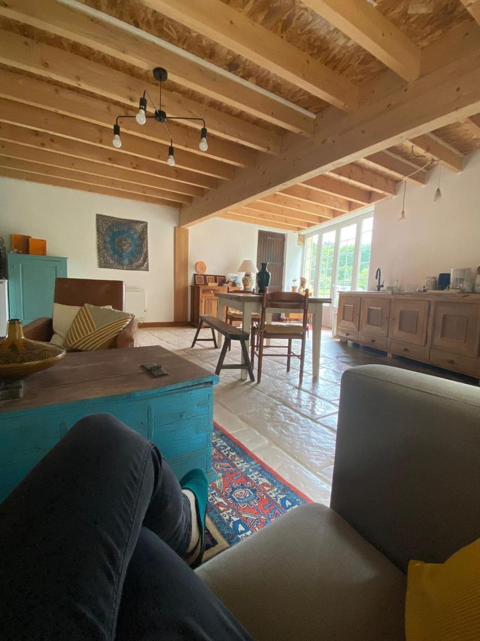 Living room, Dining area