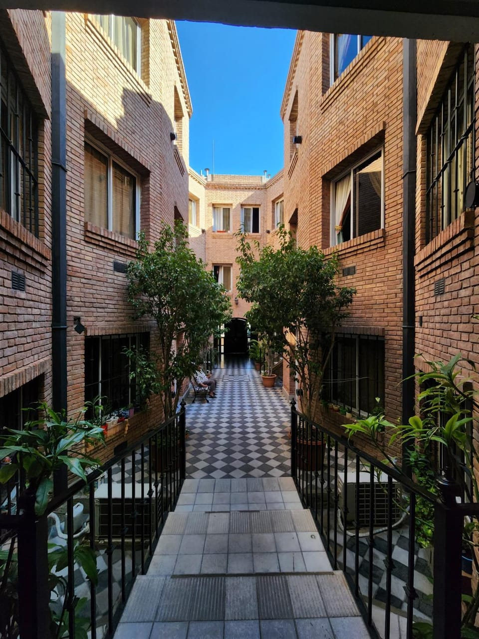 Property building, Patio