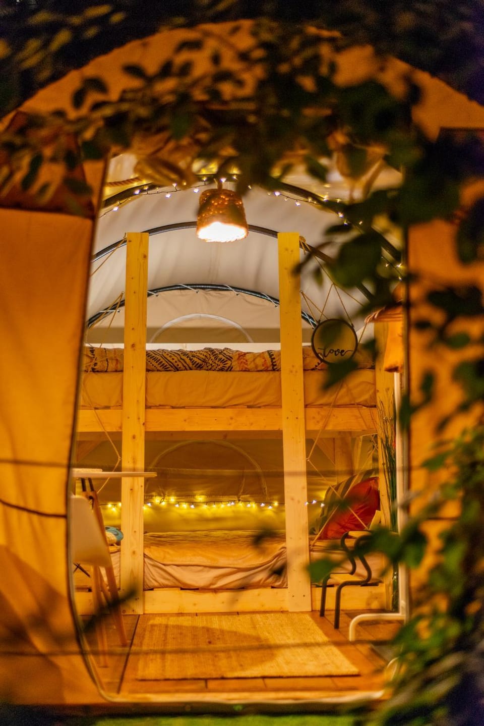 Dragonfly Gardens Urban Glamping Brasov Luxury tent in Brasov