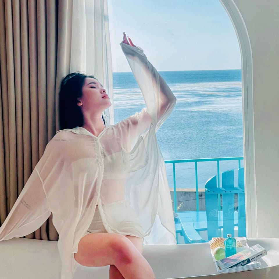 Bedroom, Sea view
