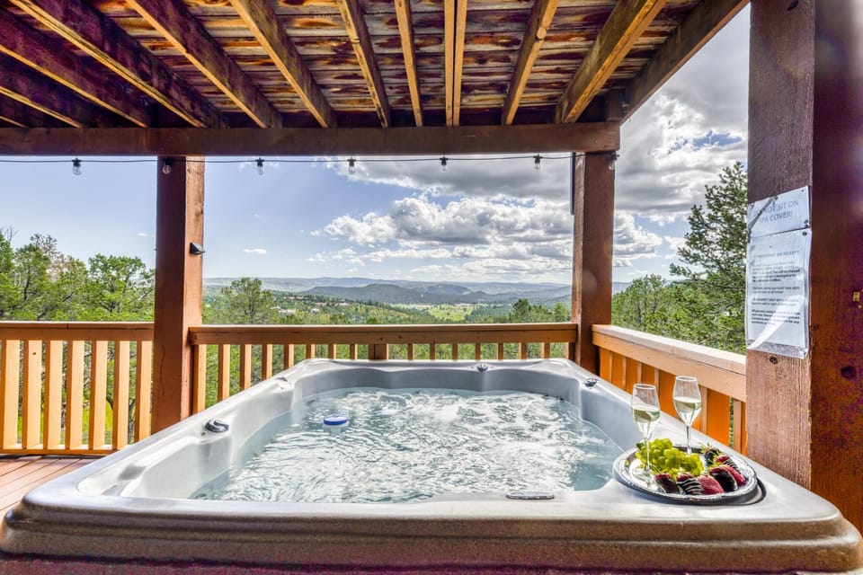 Hot Tub, Balcony/Terrace, Mountain view