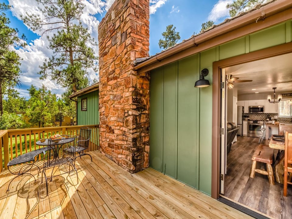 Patio, Natural landscape, Balcony/Terrace, Kitchen or kitchenette, fireplace
