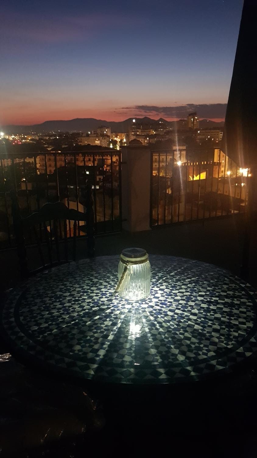 Night, Balcony/Terrace, City view