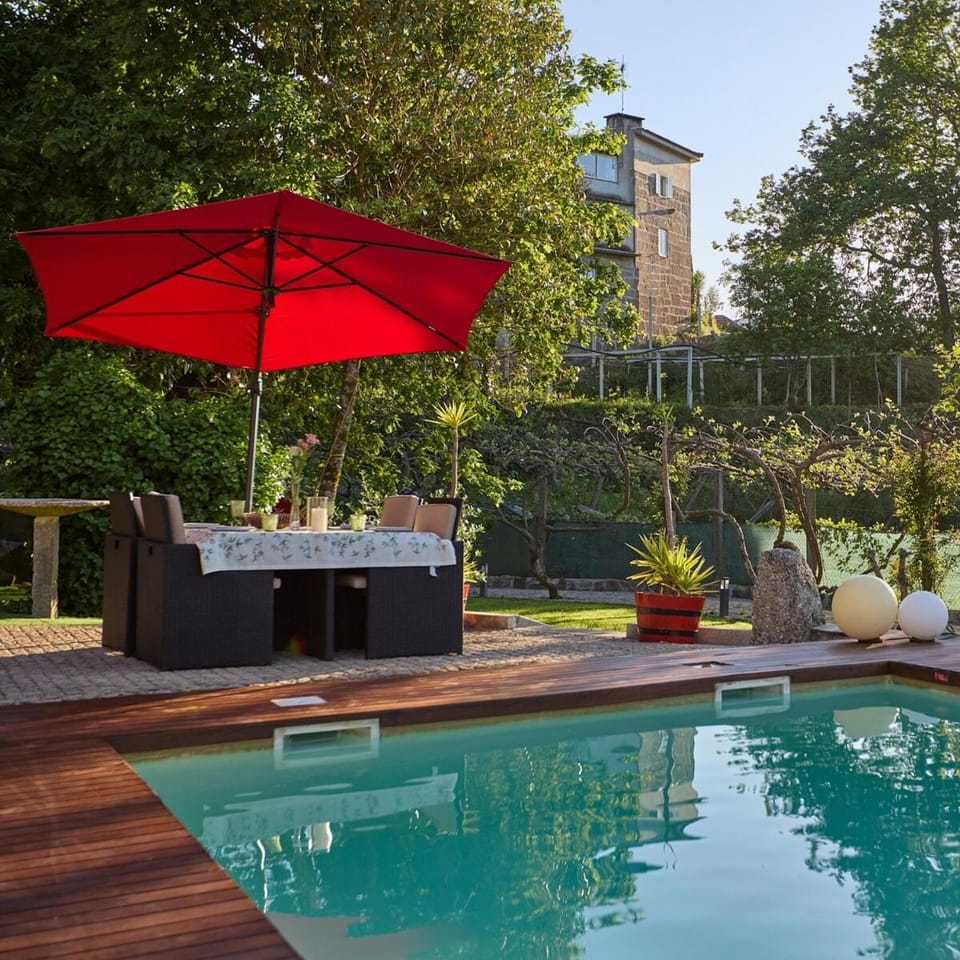 Patio, Spring, Day, Garden, Garden view, Pool view, Swimming pool