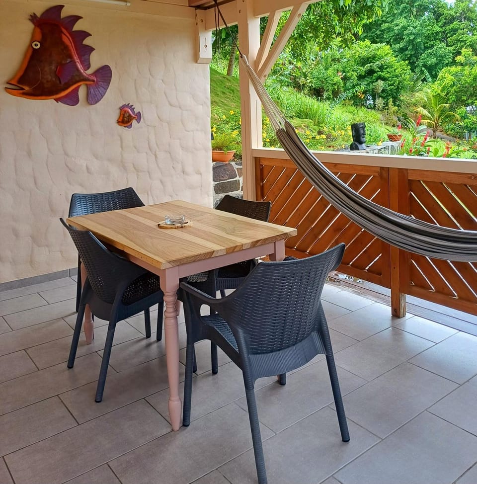 Patio, Garden view