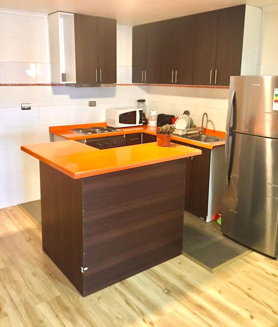 Departamento completo 43 mts2 (2 habs + 1 futón) - Centro Tomé - 5 personas max - Edificio Don Francisco Apartment in Bio Bio, Chile
