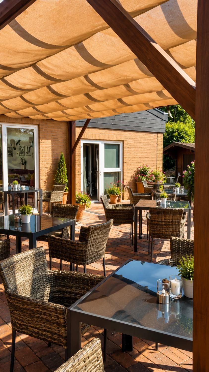 Property building, Seating area