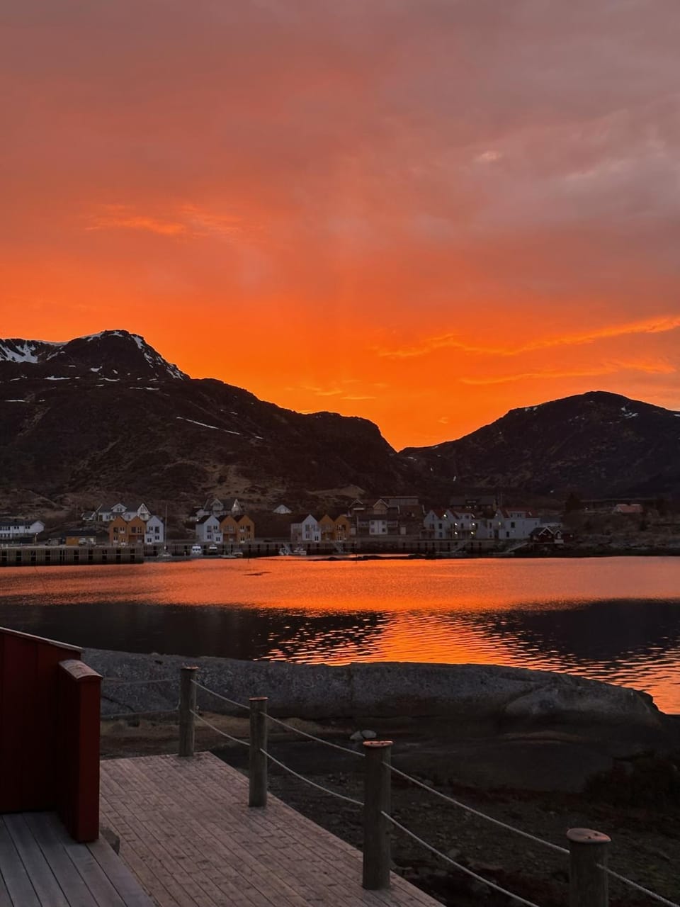 Natural landscape, Balcony/Terrace, Mountain view, Sea view, Sunset