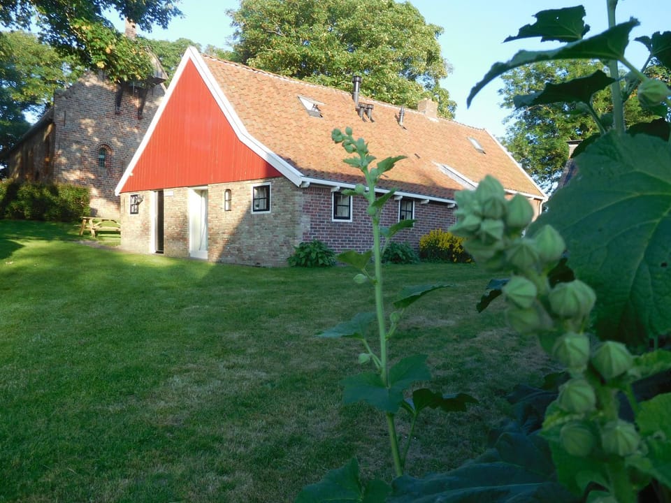 Facade/entrance, On site, Garden view