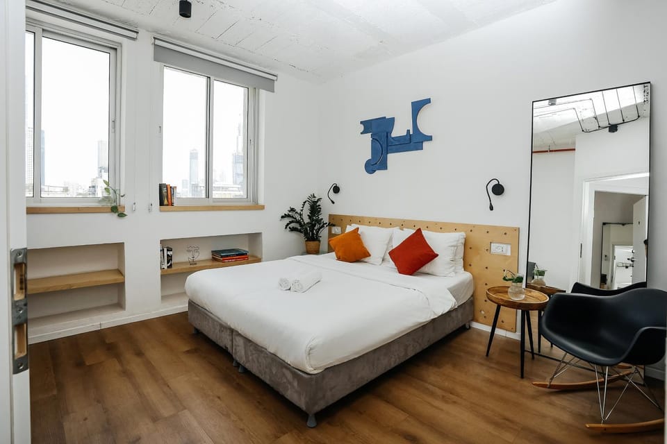 Bed, View (from property/room), Photo of the whole room