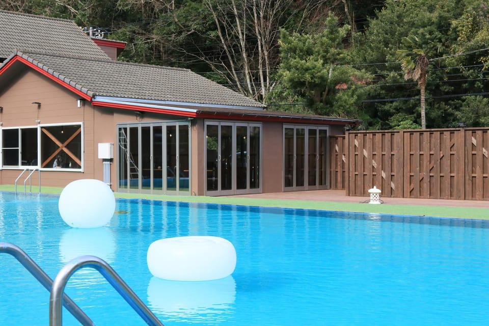 Property building, Hot Spring Bath, Pool view, Swimming pool