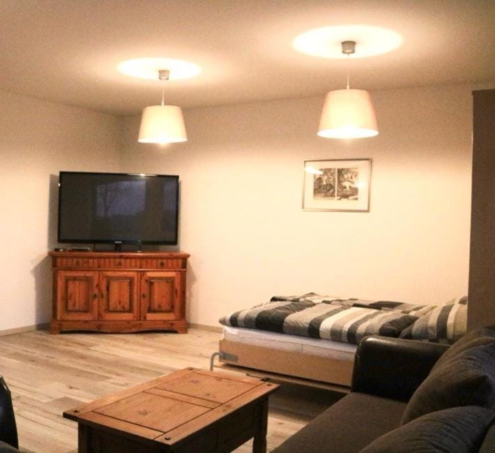 Living room, Bedroom