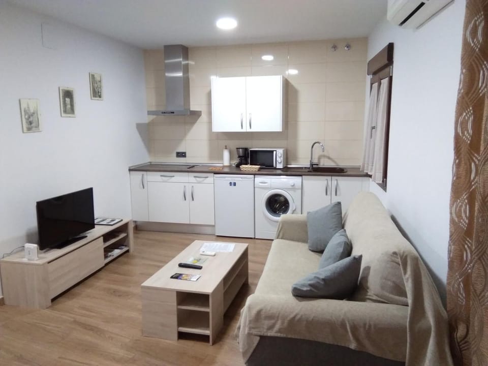 Communal lounge/ TV room, Kitchen or kitchenette, Living room, Dining area, minibar, stove
