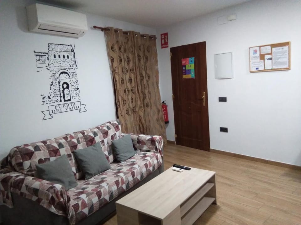 Living room, air conditioner