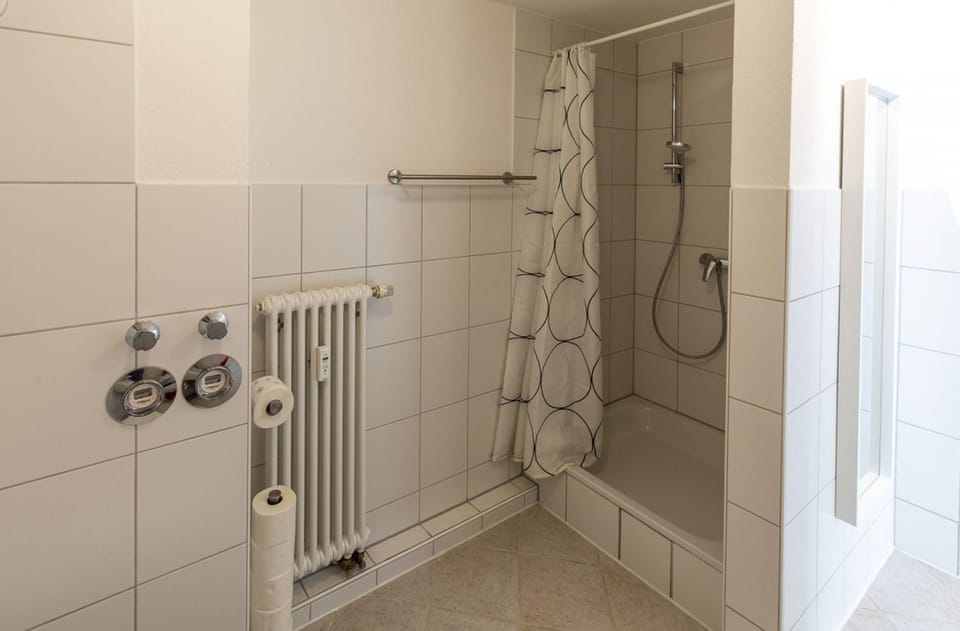 Bathroom, Living room