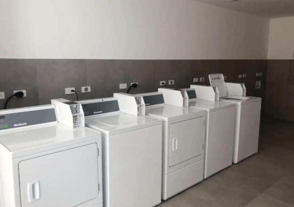 Area and facilities, washing machine, dryer