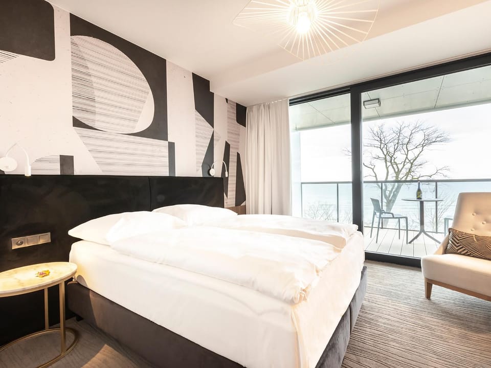 Bedroom, Sea view