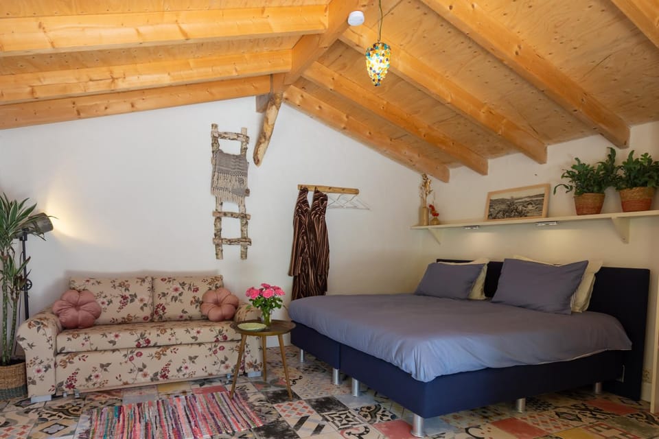 Bed, Living room, Photo of the whole room, Bedroom