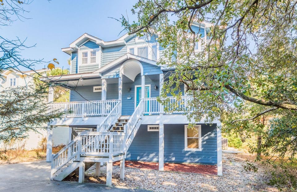 Keystone Kottage - Corolla, Ocean Sands, 400 Yds to Beach, Pool, Hot Tub, Pets OK, Flex Stays House in Corolla