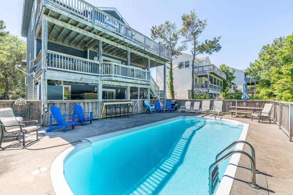 Keystone Kottage - Corolla, Ocean Sands, 400 Yds to Beach, Pool, Hot Tub, Pets OK, Flex Stays House in Corolla