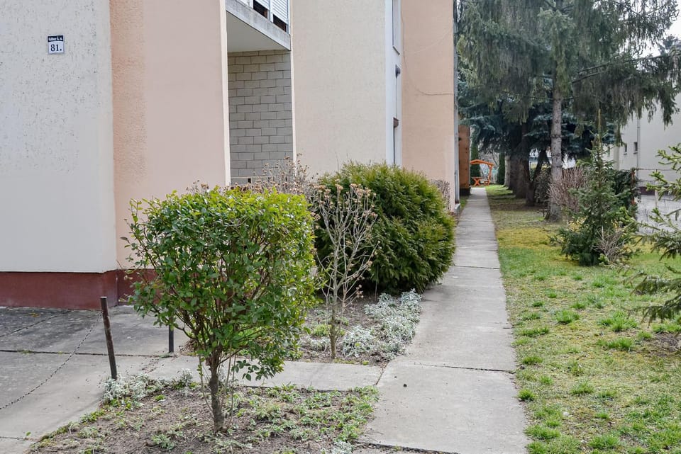 Property building, Garden