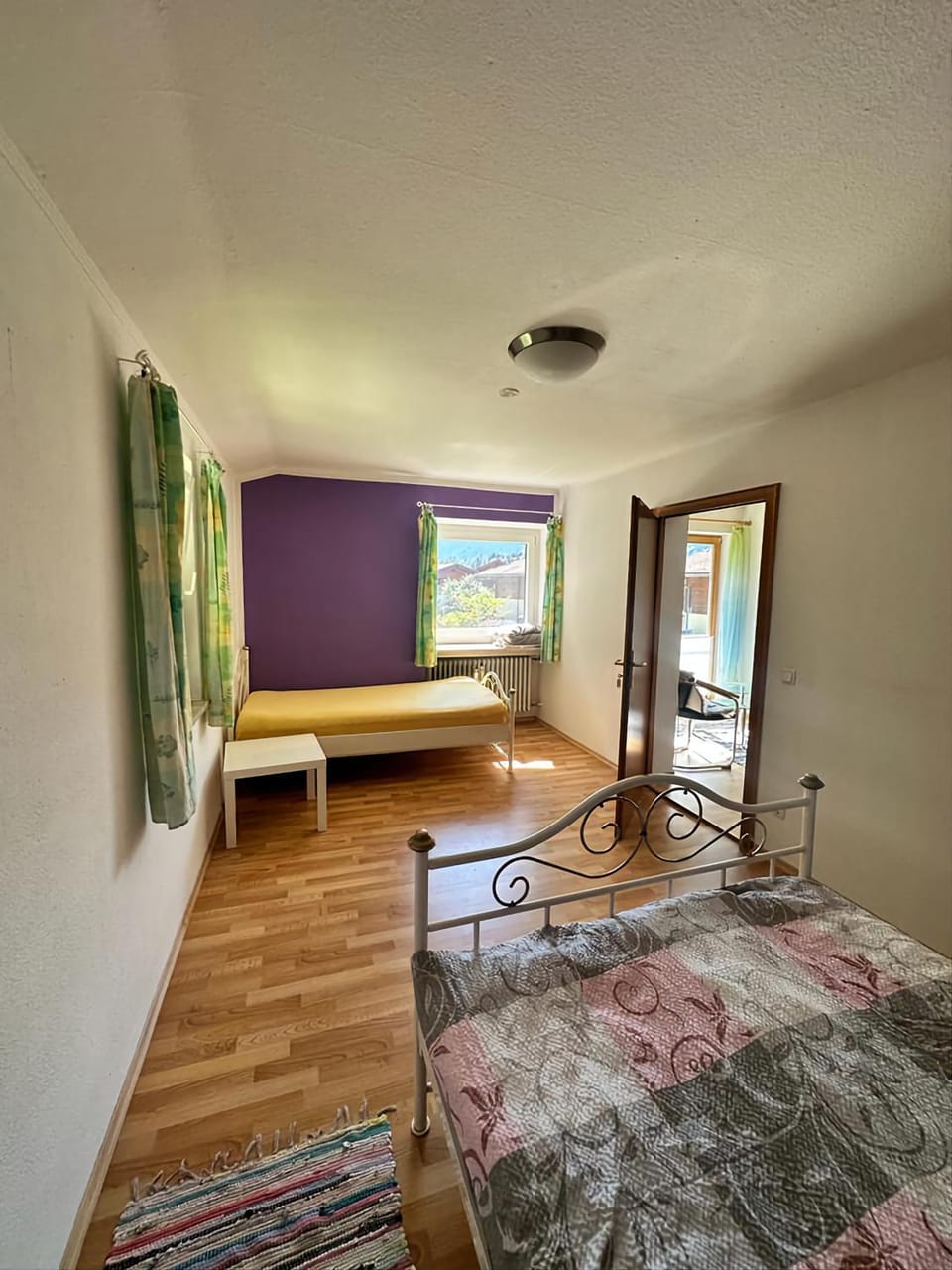Property building, Living room, Bedroom