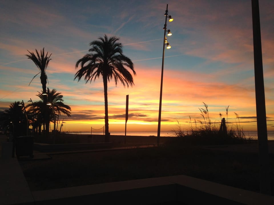 Beach, Sunrise