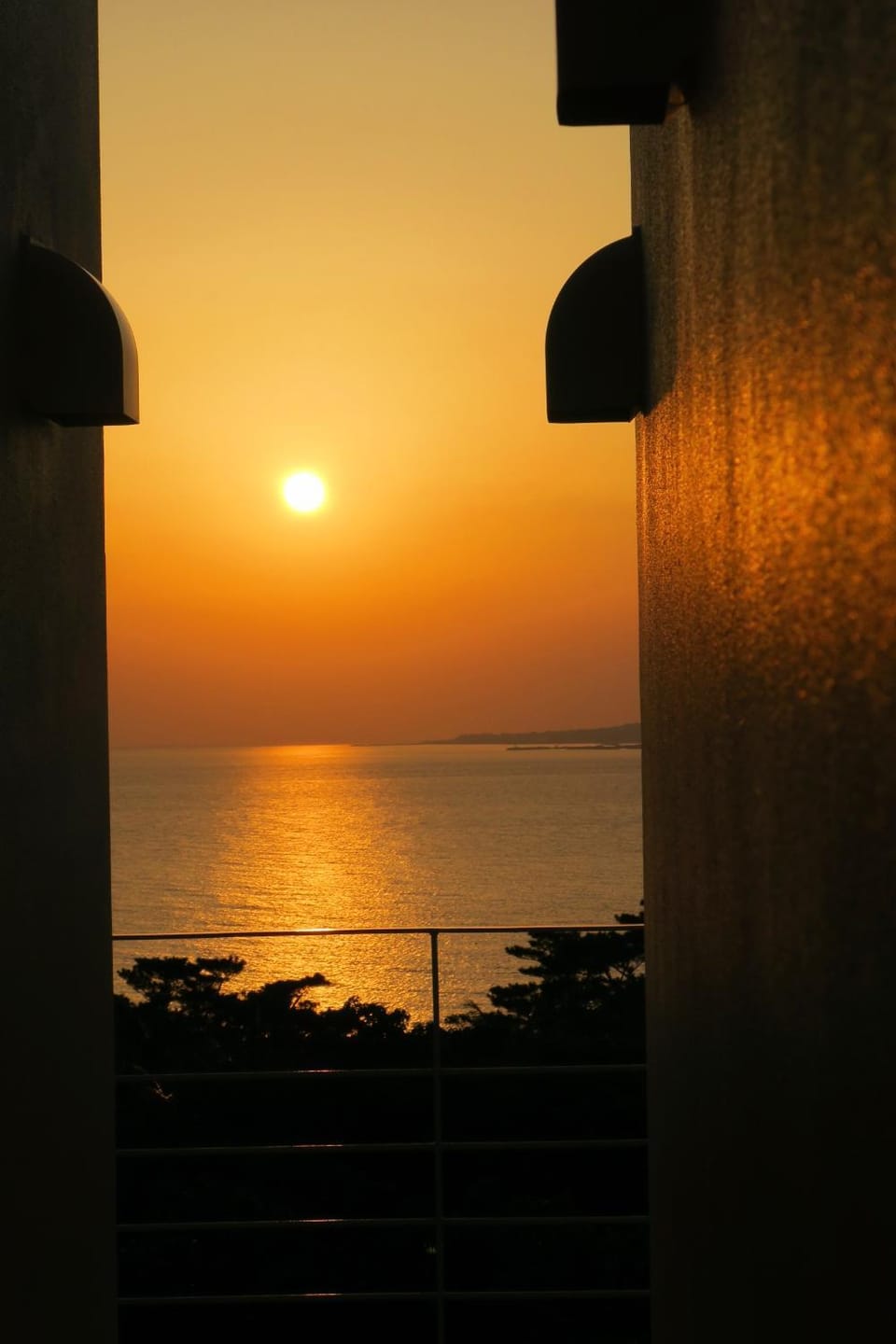 Natural landscape, Sea view, Sunset