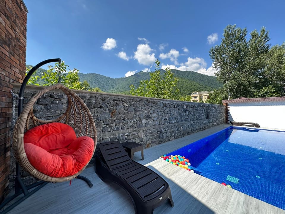 Natural landscape, Pool view