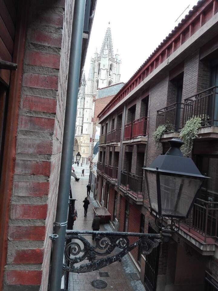 Despertar en León, al lado de la Catedral Apartment in León