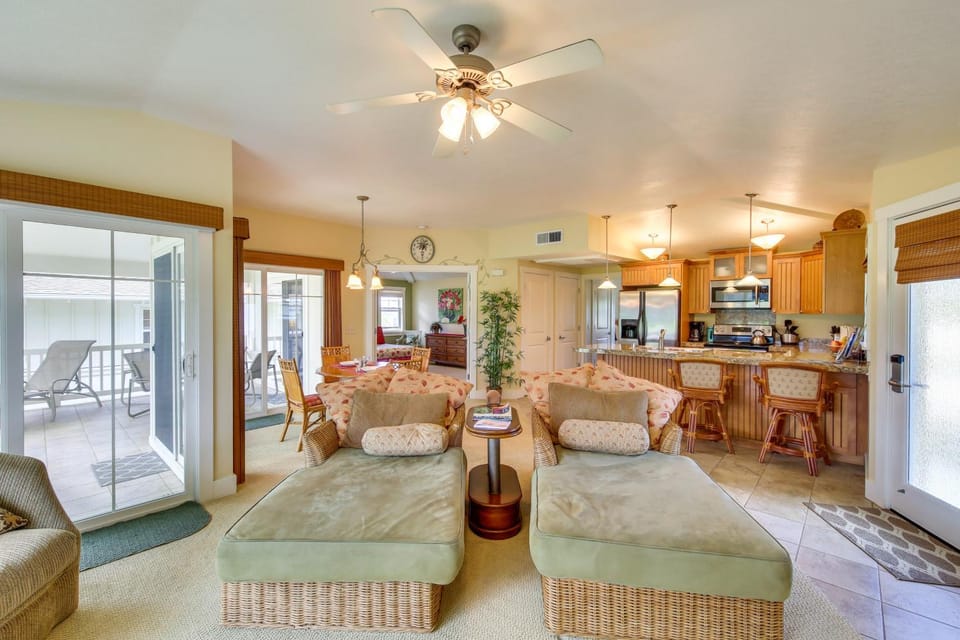 Princeville Condo w/ Mountain & Golf Course Views! House in Princeville