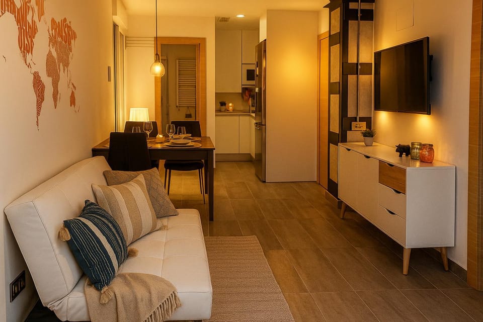 Living room, Dining area