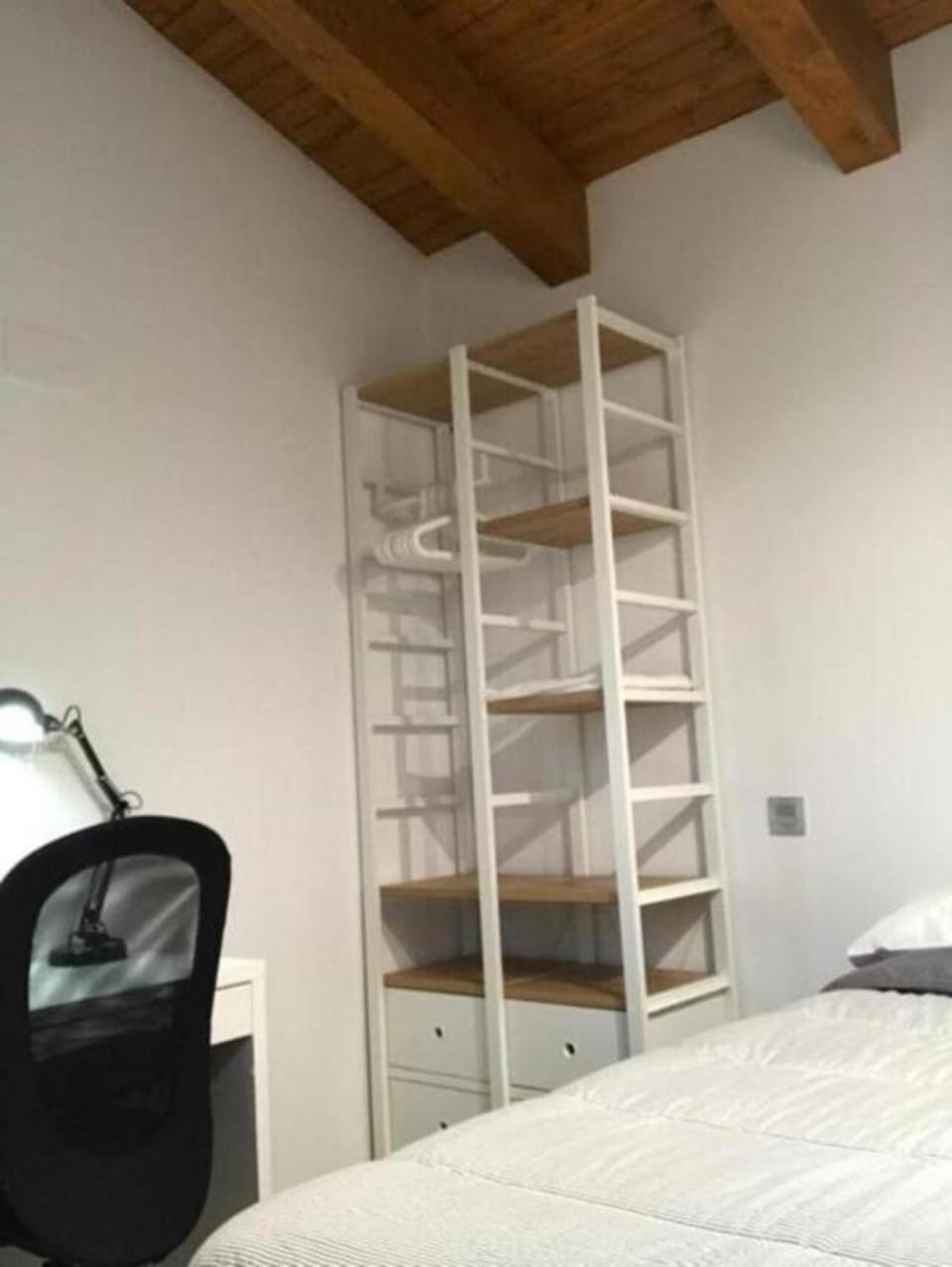 Bed, Photo of the whole room, Bedroom, wardrobe