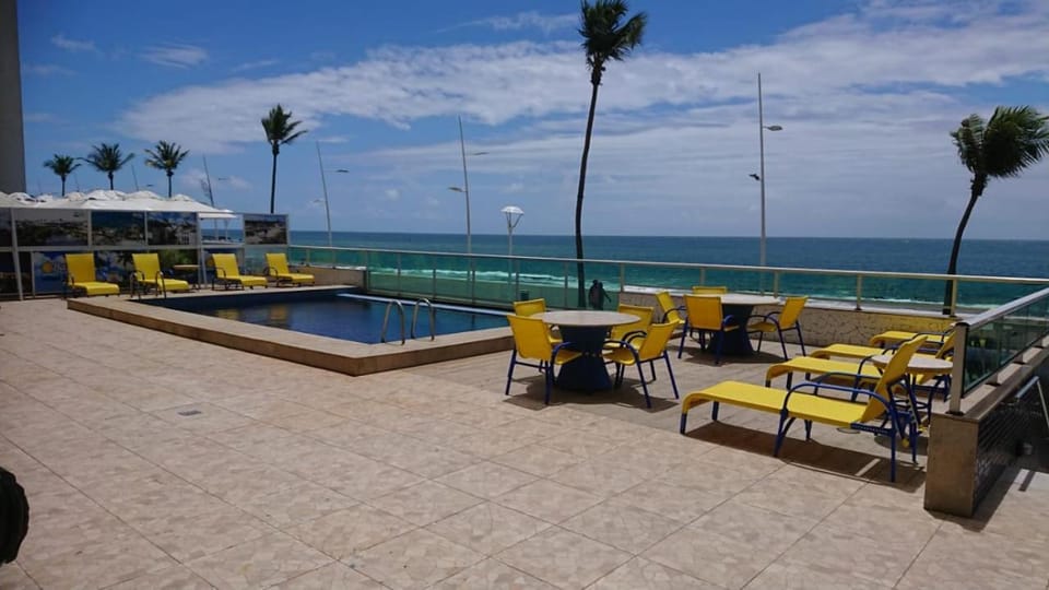 Balcony/Terrace, Pool view, Sea view