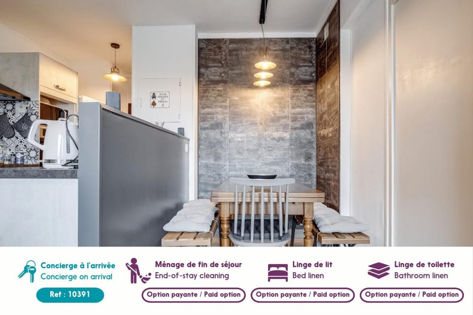 Appart pour 4 - Plage à 250m à St Jean de Monts Apartment in Saint-Jean-de-Monts