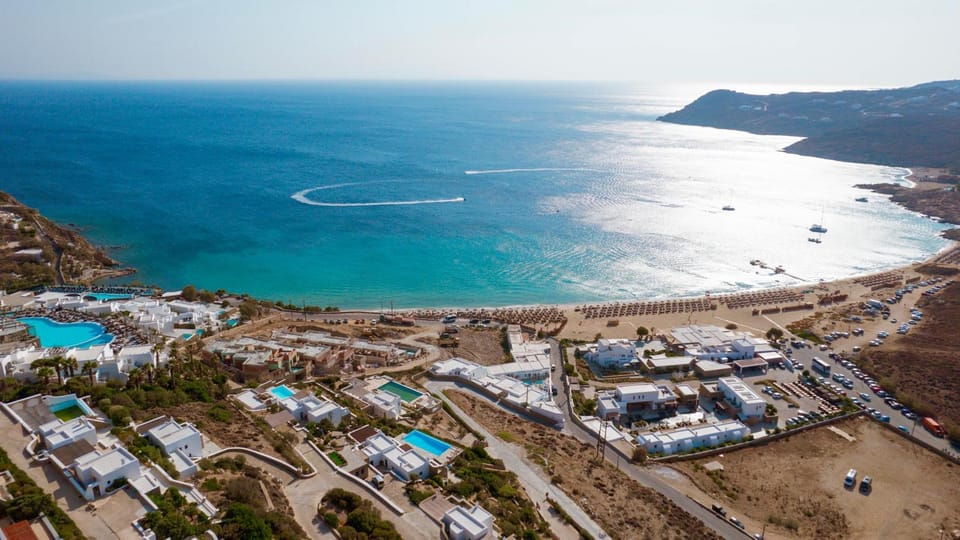 Panoramic Aegean Residence At Elia Beach Mykonos - Private & Exclusive Villa in Mykonos, Mikonos 846 00, Greece