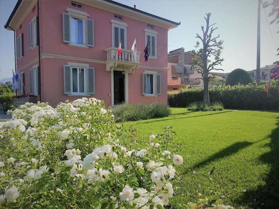 Property building, Spring, Garden, Garden view