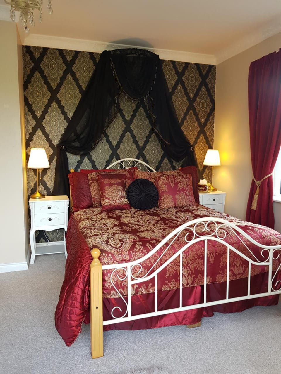 Bedroom, Garden view