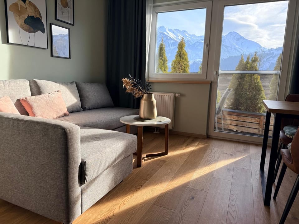 Living room, Mountain view