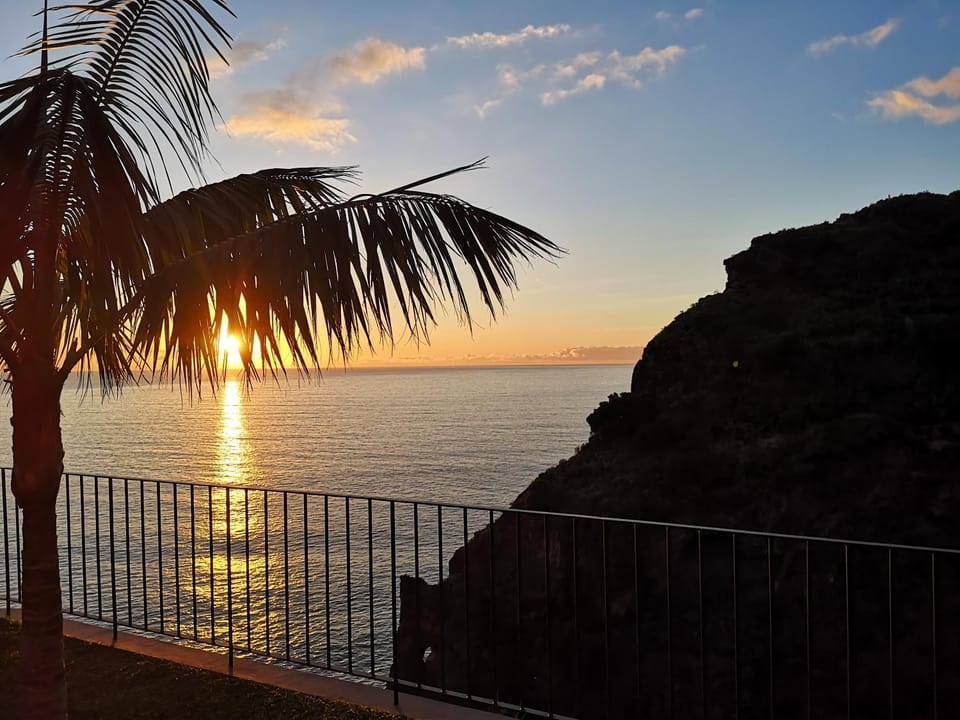 Natural landscape, Sea view, Sunset