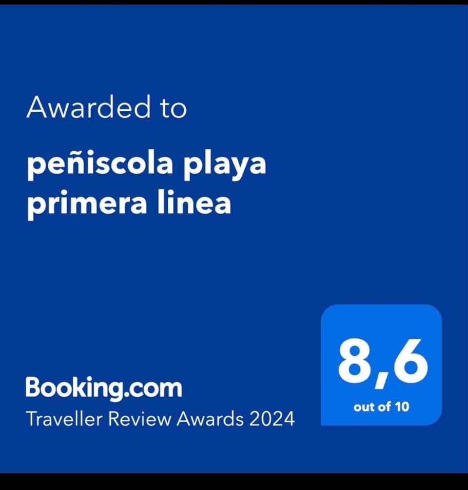 peñiscola playa primera linea ,parquing incluido Apartment in Peniscola