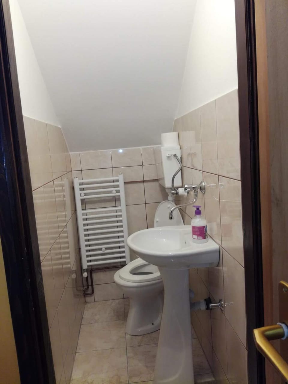 Toilet, Bathroom, towels
