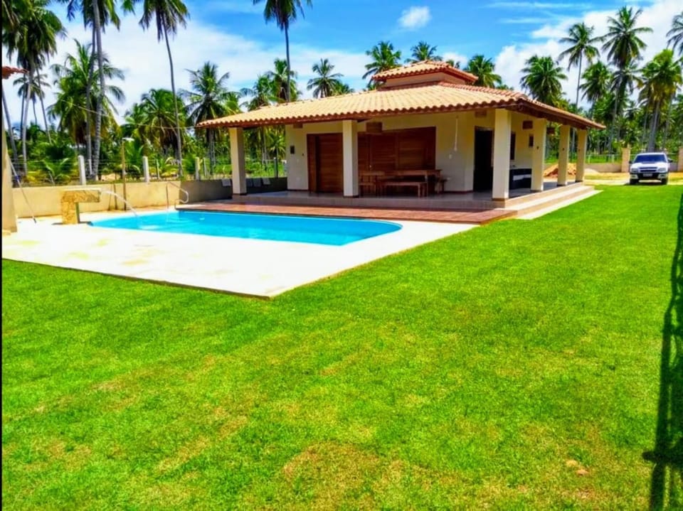 Spring, Day, Natural landscape, Garden, Garden view, Pool view, Swimming pool, Parking