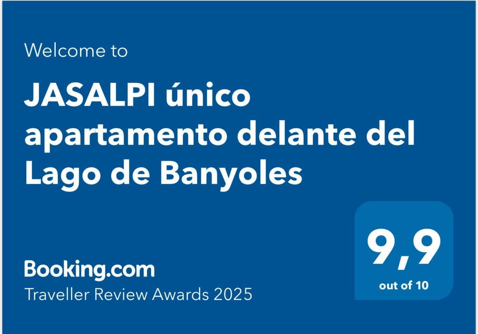 JASALPI único apartamento delante del Lago de Banyoles Apartment in Banyoles
