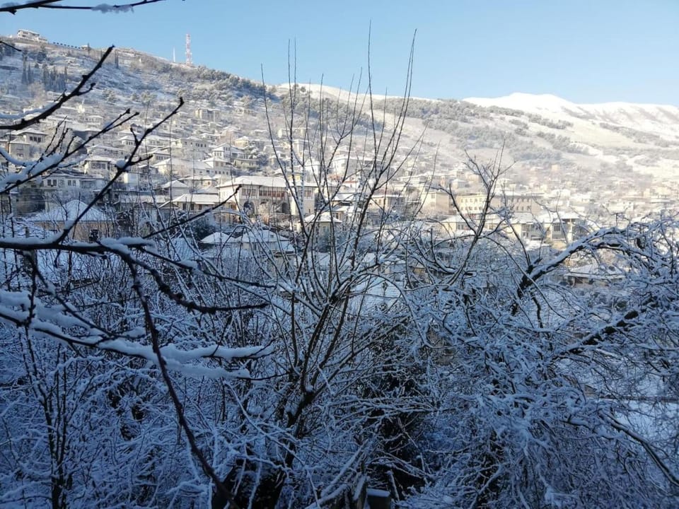 Day, Natural landscape, Winter, Mountain view